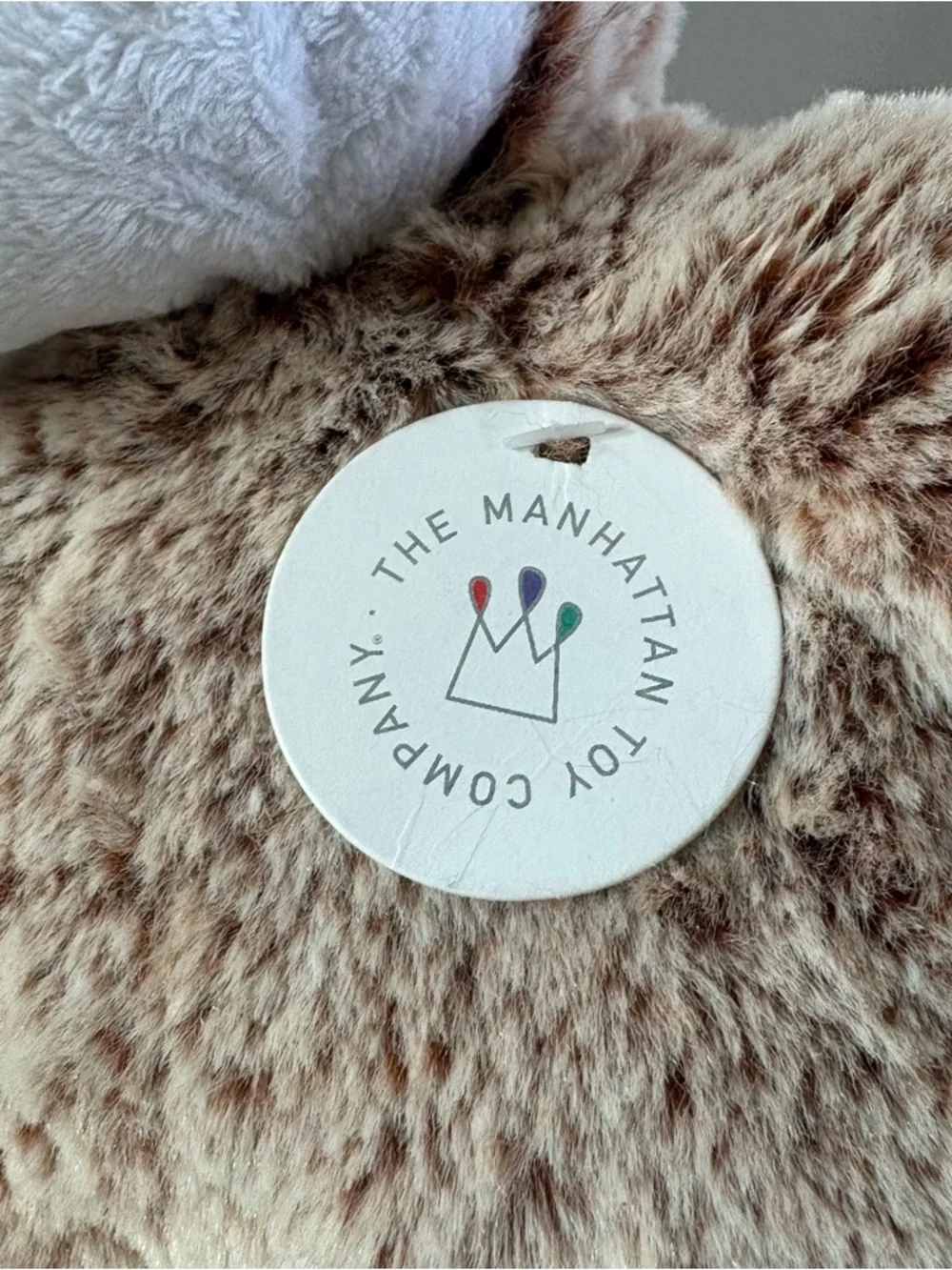 MANHATTAN TOY Woodlanders Ollie Hedgehog 12" Frosted Brown Plush Plush Soft 2016 - Picture 3 of 12